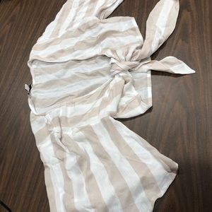 american eagle tie summer top